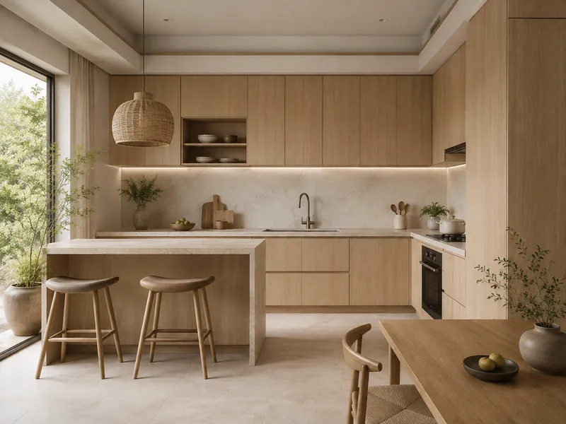kitchen set japandi surabaya barat