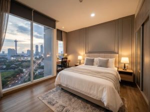 Biaya Interior Kamar Apartemen Trans Icon Surabaya Terjangkau