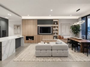 Custom Desain Interior Minimalis Gubeng