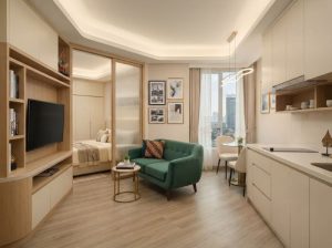 Custom Interior Apartemen Gunawangsa Surabaya Murah