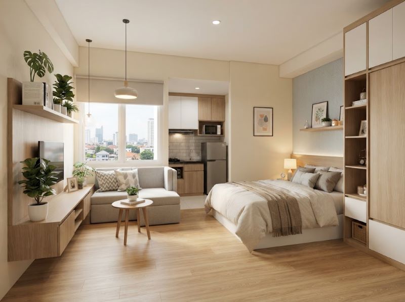 Custom Interior Apartemen Gunawangsa Surabaya Murah Elegan