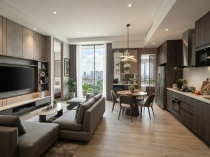 Custom Interior Apartemen Pakuwon City Surabaya Berpengalaman