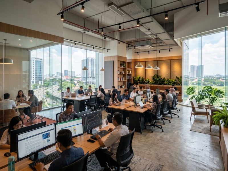 Harga Interior Kantor di Surabaya Barat
