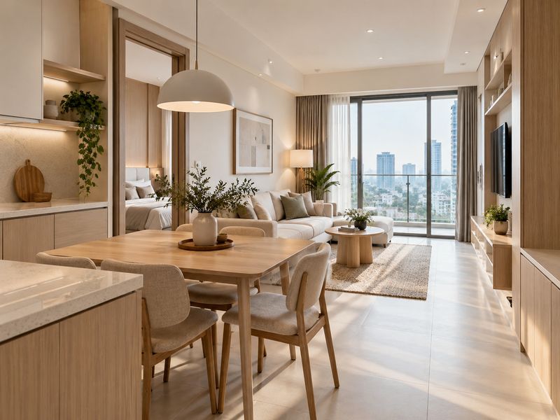 Interior Apartemen Anderson Surabaya aesthetic