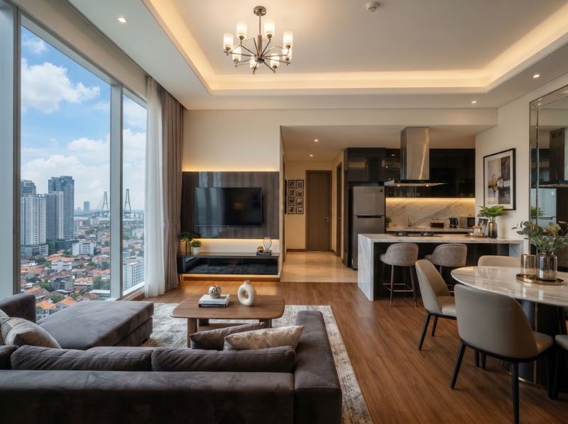 Interior Apartemen Berkualitas Apartemen Anderson Surabaya