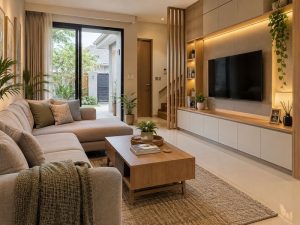 Interior Hemat Graha Famili Surabaya