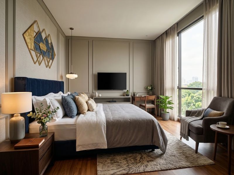 Interior Kamar Eksklusif Rungkut Surabaya