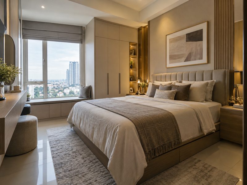Custom Interior Modern Apartemen Puncak