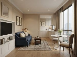 Paket Interior Rumah American Style Apartemen Gunawangsa Surabaya