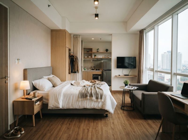 Promo Harga Interior Kamar Apartemen Trans Icon Surabaya Hemat