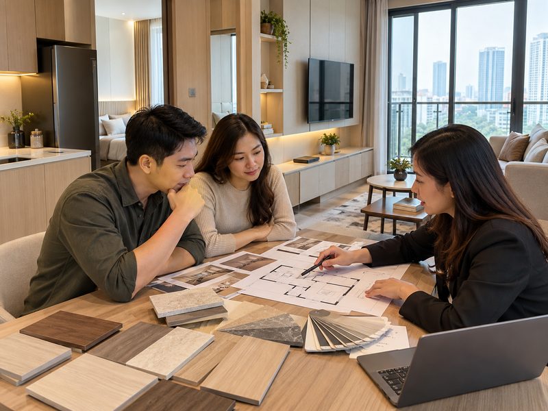 harga interior rumah murah apartemen trans icon surabaya