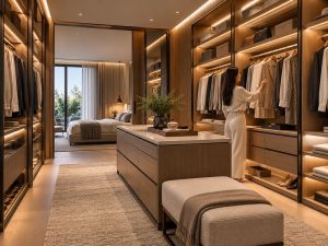 interior custom wardrobe eksklusif Gubeng