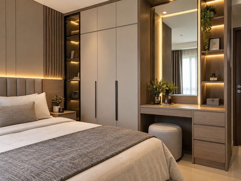 Interior Kamar Berkualitas Apartemen Gunawangsa Surabaya