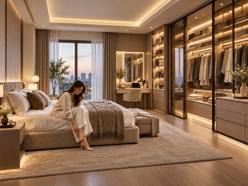 interior kamar eksklusif Gubeng