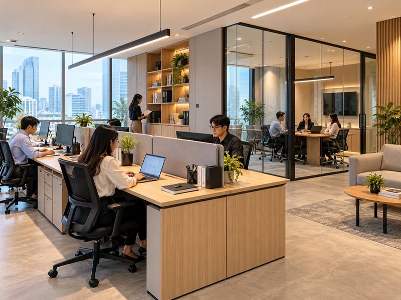 Interior Kantor Modern Surabaya