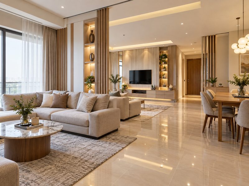 interior rumah terjangkau apartemen trans icon