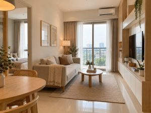 Biaya Interior Aesthetic Wonokromo untuk apartemen modern