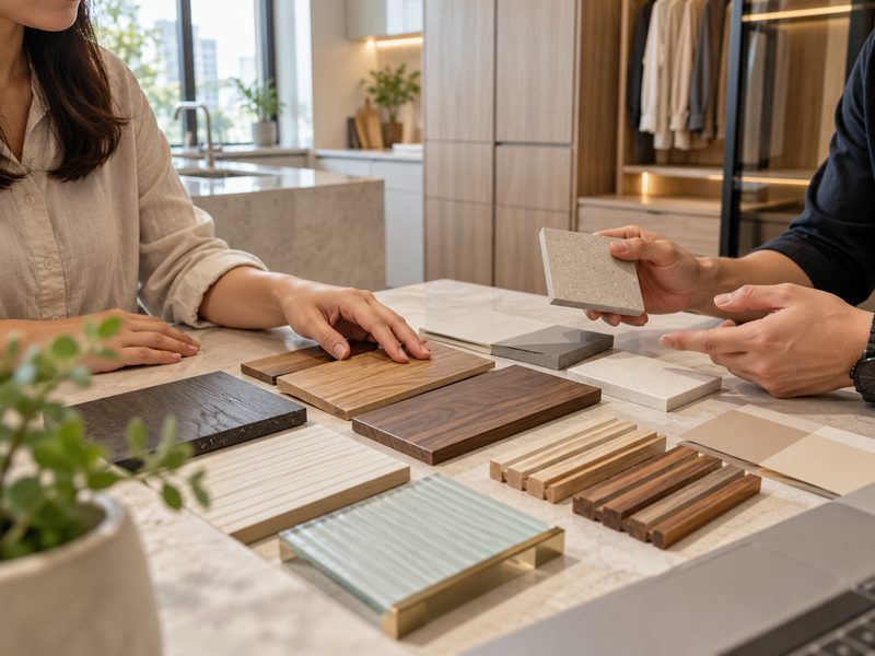 Material Interior Custom Cepat Surabaya Timur untuk apartemen modern