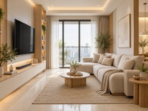 Paket Interior Custom Apartemen Benson Surabaya Scandinavian