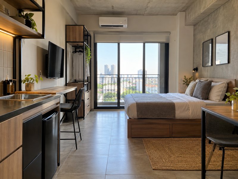apartemen studio industrial praktis surabaya