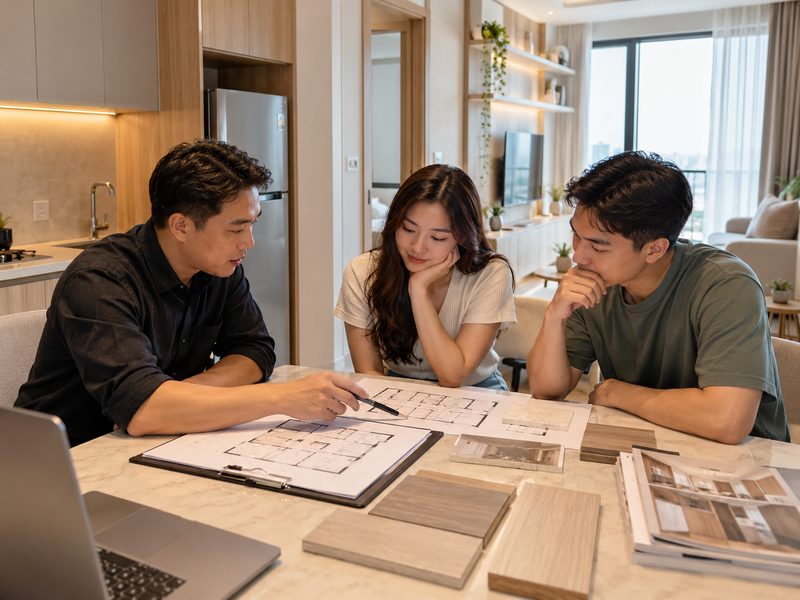 konsultasi promo interior apartemen Surabaya Utara