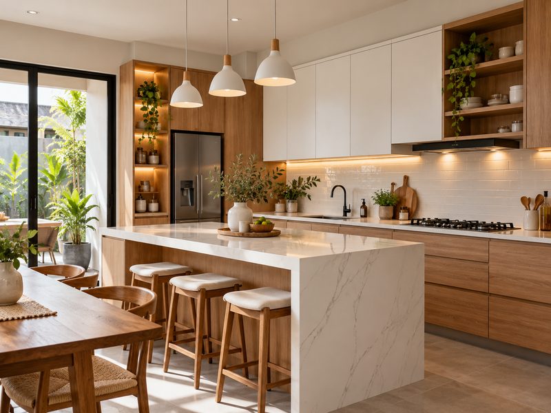material interior modern Surabaya Utara