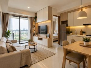promo interior apartemen Surabaya Utara murah